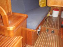 Aft starboard shift berth (1 or 2 pers)