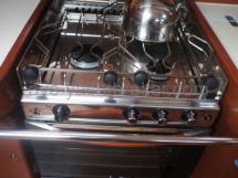 Stainless steel stove