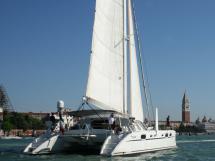 Catana 582 Caligo - Under sails in Venezia