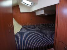 Double bed in the aft cabin