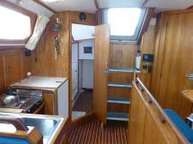 Galley and companionway
