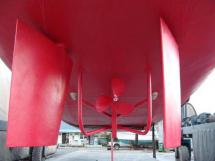 Rudders and propeller protection