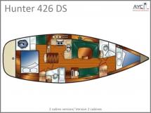 Hunter 426 DS - Layout