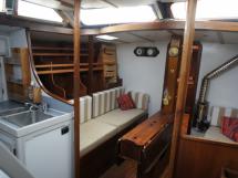 Saloon and galley