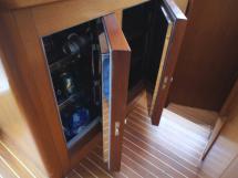 fridge and froozen food compartment