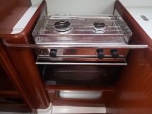 Gimbaled 2 gas rings stove