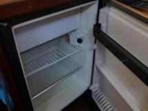 Santorin Ketch - Front opening fridge
