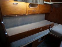 Santorin Ketch - Starboard single bed in the aft cabin