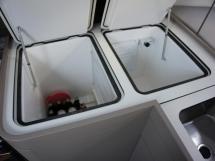 RM 1260 Biquilles / Twinkeels - Double top-opening fridge