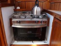 Alumarine 55 - Eno stainless steel 2 burners stove / oven