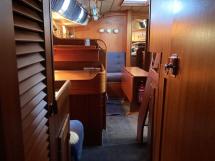 Hallberg Rassy 36 - From the aft cabin
