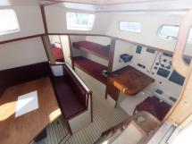 AYC Yachtbroker - Williwaws 43 - Chart table from the companionway
