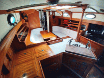 HANS CHRISTIAN 43 TRADITIONAL - From the galley