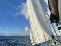 Alliage 48 CC - Under sails