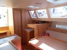 Iroise 46 - Companionway and chart table