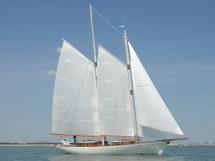 Goëlette Diva - Under sails