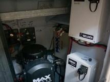 Moody 62 DS - Bow propeller and windlass + furlers electric boxes