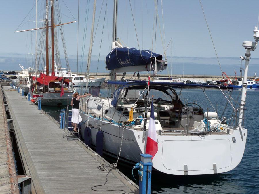 Hanse 531 - Docked