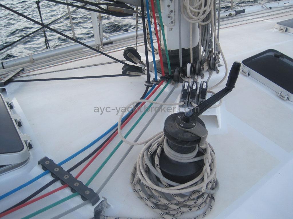 AYC - Levrier des mers 16m / Mast foot