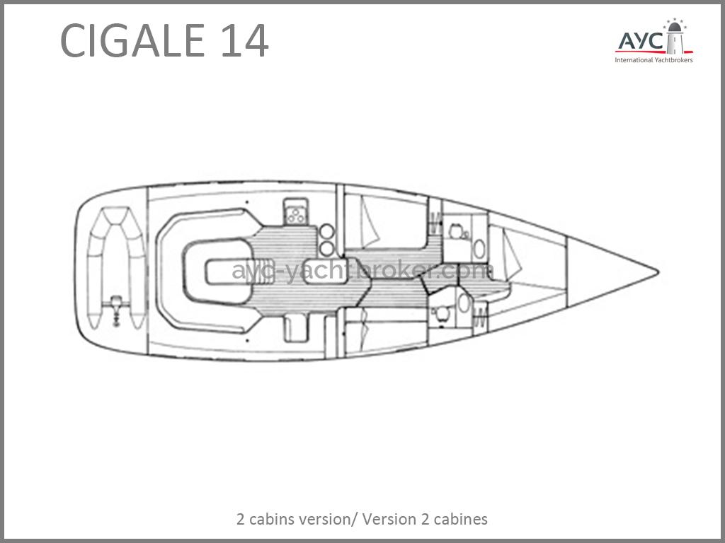 AYC International YachtBroker - CIGALE 14 -
