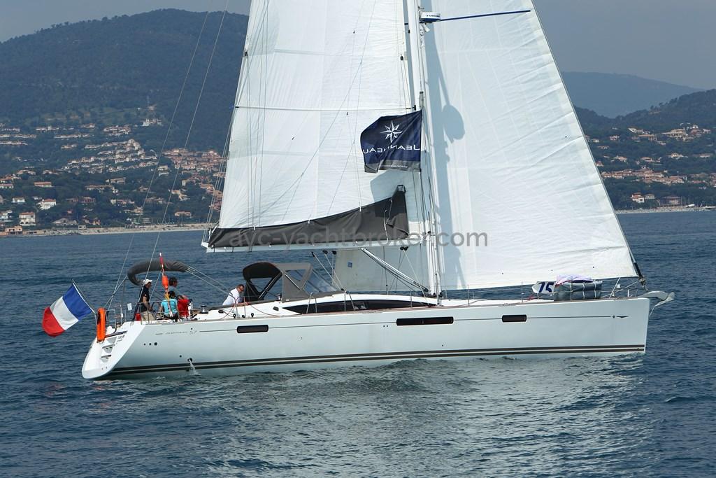 AYC - Jeanneau 57 - Under sails