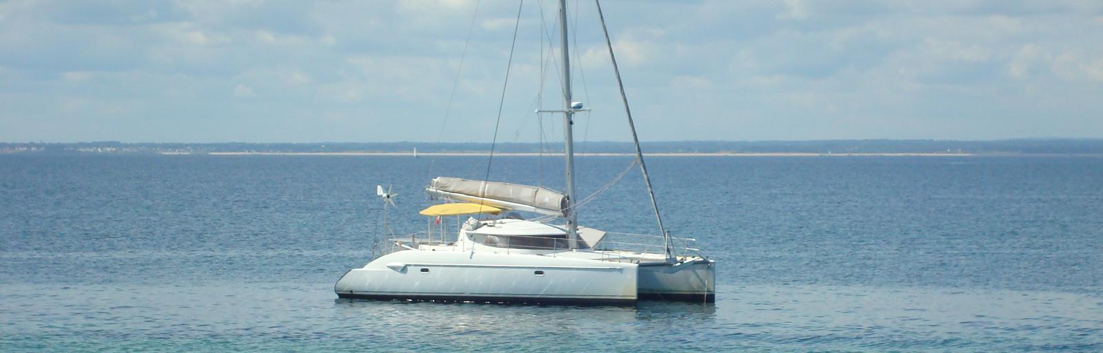 Lavezzi 40 - Fountaine Pajot blue water cruising catamaran multihulls