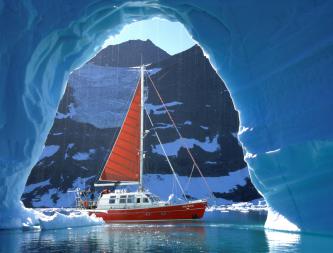 Polar expeditions aluminium sailboat